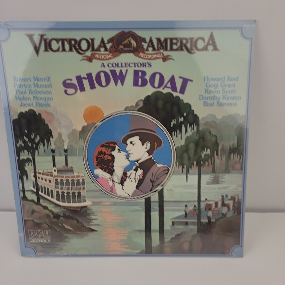 RCA Victrola A Collector's Show Boat Vinyl LP AVM1-1741 Mono Sealed 1976